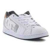 Buty sportowe męskie - Buty DC Shoes Net M 302361-WWL białe - miniaturka - grafika 1
