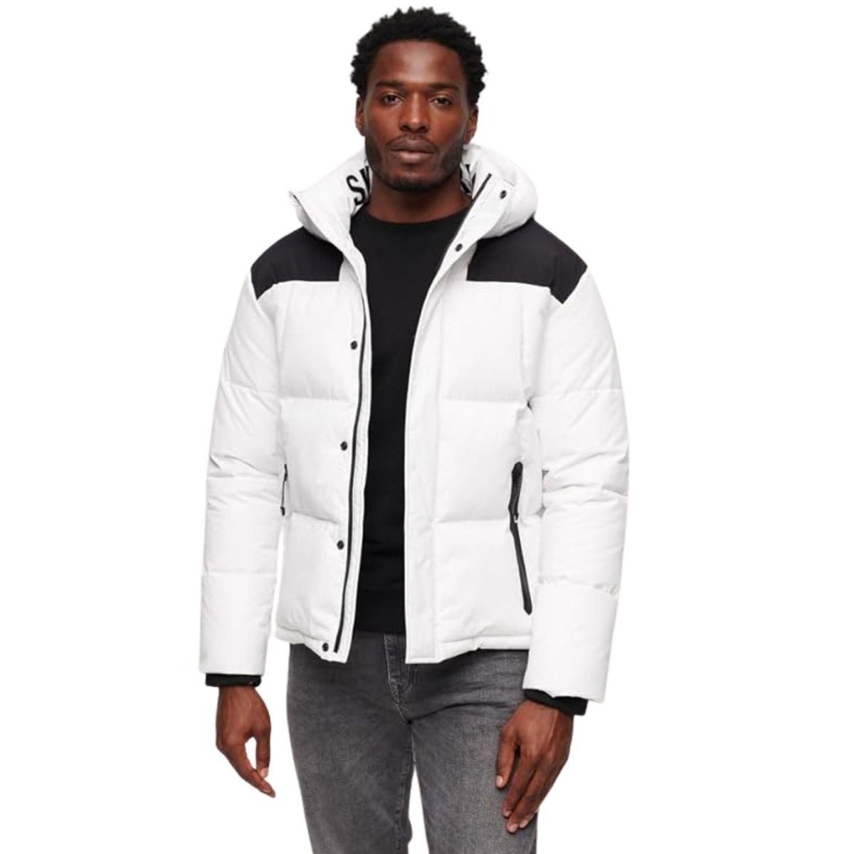 Kurtka męska Superdry Code MTN Sport Explorer puchowa zimowa biała-XXL
