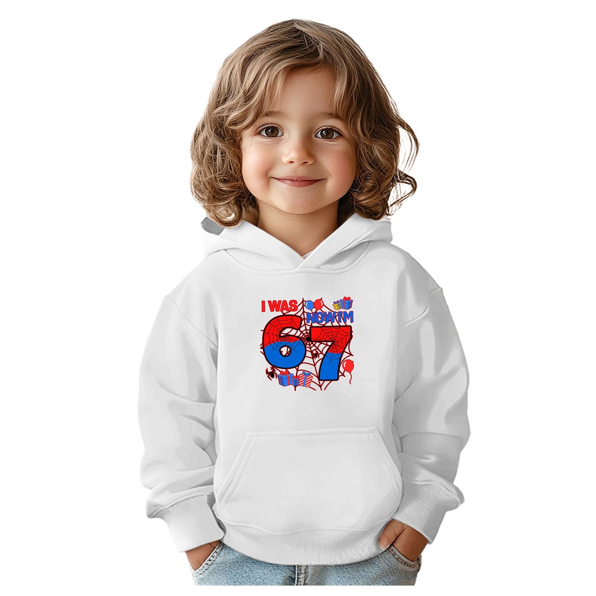 BLUZA DZIECIĘCA 67 SIX SEVEN VIRAL 122-128 CHŁOPIĘCA DZIEWCZĘCA PREZENT