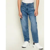 Spodnie i spodenki dla chłopców - HUGO KIDS Jeansy 446 | Tapered fit - miniaturka - grafika 1