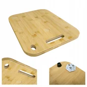 Akcesoria i części AGD - BAMBUSOWA PODSTAWKA DESKA POD THERMOMIX TERMOMIKS TM5 TM6 DESECZKA - miniaturka - grafika 1