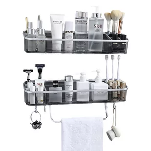 PÓŁKA Łazienkowa PRYSZNICOWA PODWÓJNA Kuchenna - Półki łazienkowe PÓŁKA Łazienkowa PRYSZNICOWA PODWÓJNA Kuchenna - Półki łazienkowe - miniaturka - grafika 1