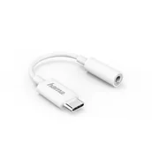 Złącza, przejściówki, adaptery - Hama 00183307 wtyczka USB-C gniazdo jac 3,5mm 183307 - miniaturka - grafika 1