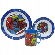 Kubki dla dzieci - ZESTAW OBIADOWY do mikrofalówki Spider-Man (74704) - miniaturka - grafika 1