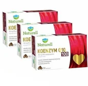 Serce i układ krążenia - NATURELL AB Naturell Koenzym Q10 100 mg 3 x 30 kapsułek - miniaturka - grafika 1