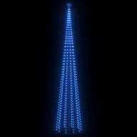 Oświetlenie świąteczne - vidaXL vidaXL Choinka stożkowa, 752 niebieskich lampek LED, 160x500 cm - miniaturka - grafika 1
