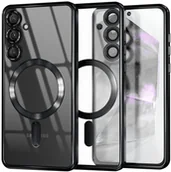 Etui i futerały do telefonów - Etui do Galaxy S25 Plus 5G MagSafe, czarne - miniaturka - grafika 1