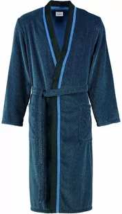 Cawo Szlafrok męski Classic Blue - Szlafroki damskie - miniaturka - grafika 1