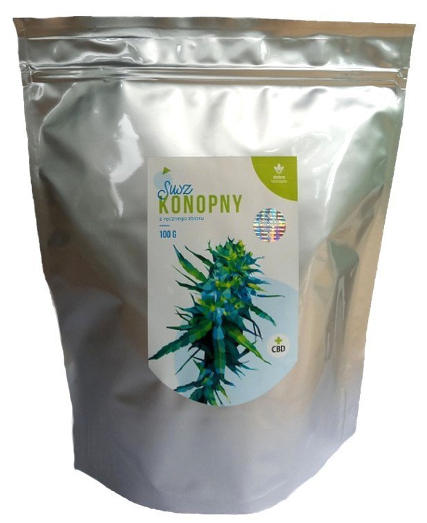 Susz konopny z ręcznego zbioru 100 g - GHM - dobre konopie