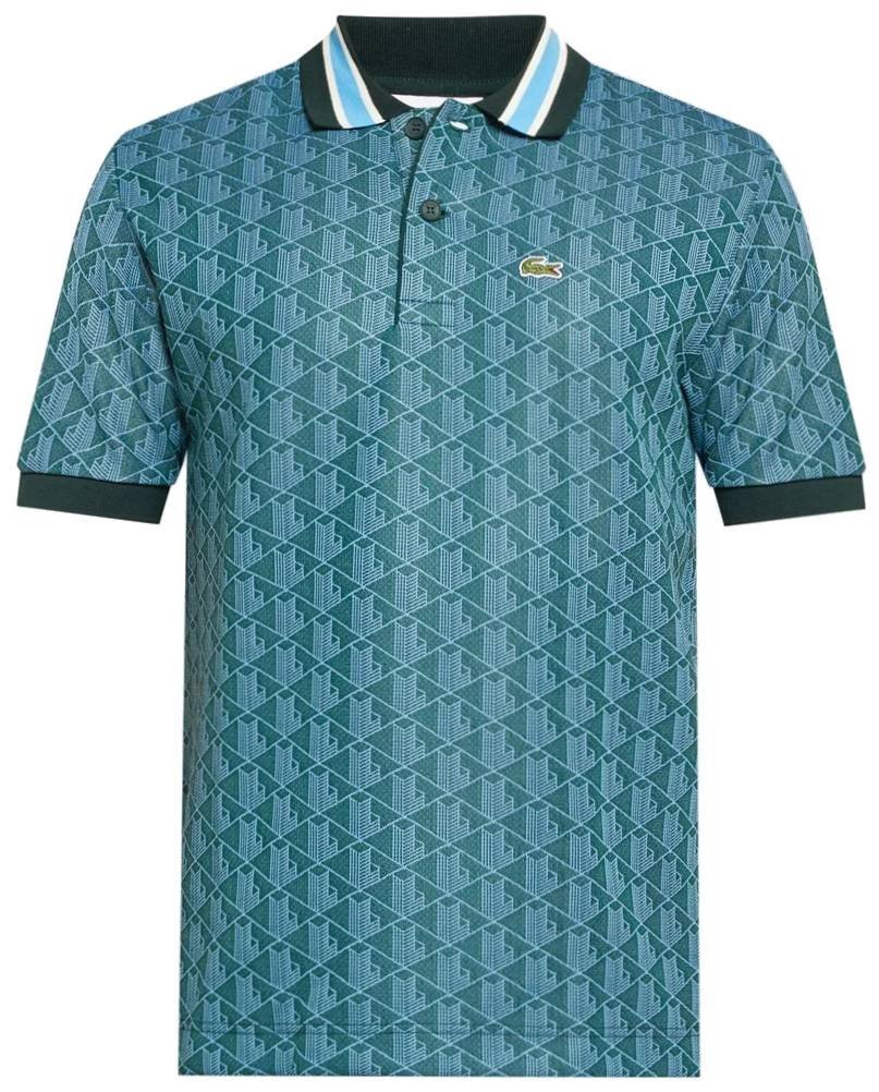 Koszulka męska polo z krótkim rękawem LACOSTE T-shirt z kołnierzem r. S