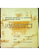 Książki o kulturze i sztuce - A Survey of the Preparations for the Construction of the Belgrade Opera House - miniaturka - grafika 1