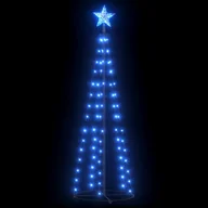 Ozdoby bożonarodzeniowe - VidaXL Lumarko Ozdoba świąteczna w kształcie choinki, 70 LED, 50x120 cm 328690 VidaXL - miniaturka - grafika 1