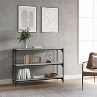 Regały - vidaXL Regał na książki, szary dąb sonoma, 100x33x70,5 cm - miniaturka - grafika 1