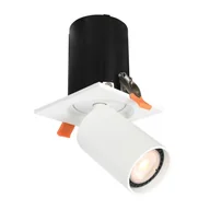 Lampy sufitowe - Termo lampa sufitowa (spot) do zabudowy 1xGU10 biała SPL-50310-1S WH - miniaturka - grafika 1