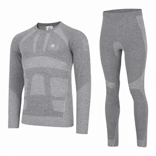 Zestaw męski Dare 2b In The zone II Base Layer Set Rozmiar: S / Kolor: jasnoszary - Bielizna sportowa męska - miniaturka - grafika 1