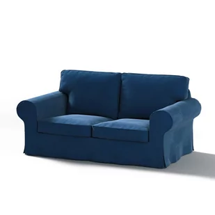 Dekoria Pokrowiec na sofę Ektorp 2-osobową rozkładaną model po 2012 granat 200 x 90 x 73 cm Velvet 1016-704-29 - Meble modułowe i akcesoria - miniaturka - grafika 1