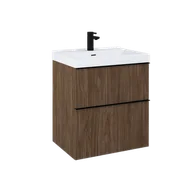 Szafki łazienkowe - ELITA LOOK 60 2S ORZECH LINCOLN PDW SZAFKA WISZĄCA 168684 - miniaturka - grafika 1