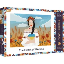 Puzzle 1000 el. Serce Ukrainy Puzzle ukraińskie Trefl - Puzzle - miniaturka - grafika 1