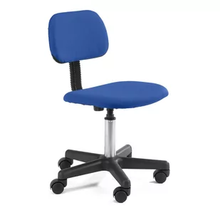 Fabryka mebli akord Fotel dziecięcy FD-1 materiałowy - Niebieski OCFD-1/BLU - Krzesła obrotowe dla dzieci - miniaturka - grafika 1