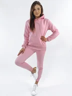 Dresy damskie - Komplet damski dresowy DRESSLILY różowy AY0327-L - miniaturka - grafika 1