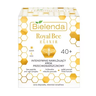 Bielenda ROYAL BEE ELIKSIR Intensywnie nawilżający krem do twarzy przeciwzmarszczkowy 40 +, 50 ml 22159 - Kremy do twarzy - miniaturka - grafika 1