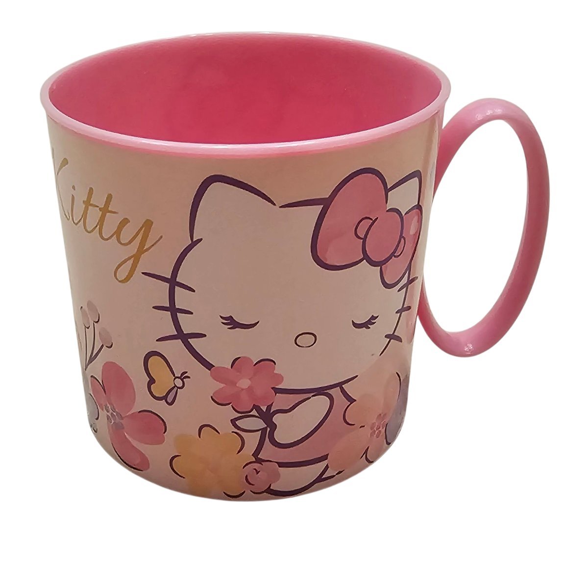 HELLO KITTY Kubek kubeczek obiadowy 265 ml Dziecięcy plastikowy bez BPA
