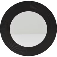 Lustra - Lustro okrągłe, czarna rama - miniaturka - grafika 1