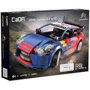 Klocki - Klocki plastikowe CADA 2008 Citroen C4 WRC C51078W - miniaturka - grafika 1