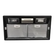 Okapy kuchenne - Falmec Basic Plus 50 Czarny - miniaturka - grafika 1