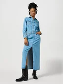 Sukienki - Wrangler Sukienka dżinsowa w kolorze błękitnym - miniaturka - grafika 1