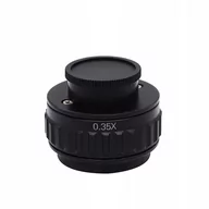 Mikroskopy i lupy - Obiektyw Soczewka Kamera Mikroskop 0,35X C-Mount - miniaturka - grafika 1