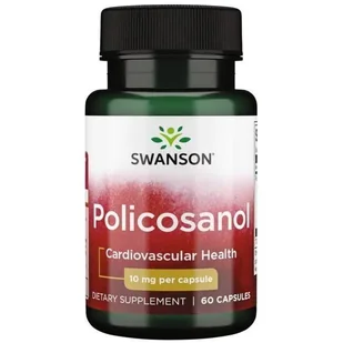 SWANSON BioCosanol Polikosanol Policosanol 10mg 60 kapsułek - Suplementy naturalne - miniaturka - grafika 1