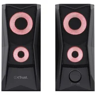 Głośniki komputerowe - Głośniki Trust GXT 606 Javv RGB-Illuminated 2.0 Speaker Set (25108) Czarne - miniaturka - grafika 1