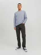 Swetry męskie - Jack & Jones Sweter w kolorze błękitnym - miniaturka - grafika 1