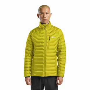 Męska kurtka hybrydowa Jack Wolfskin ROUTEBURN PRO INS JKT M chartreuse - S - Kurtki męskie - miniaturka - grafika 1