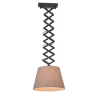 Lampy sufitowe - Näve Lampa sufitowa tekstylna Adrienne regulowana - miniaturka - grafika 1