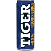 Napoje energetyczne i izotoniczne - Tiger Max Gazowany napój energetyzujący o smaku Classic 250 ml - miniaturka - grafika 1