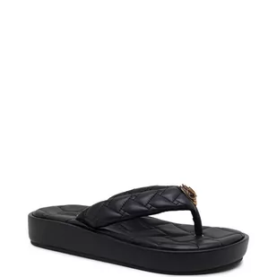 Kurt Geiger Skórzane japonki KENSINGTON PUFF FLIP FLOP - Klapki i japonki damskie - miniaturka - grafika 1