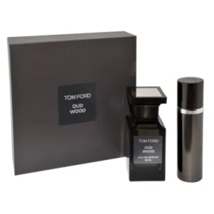 Tom Ford Zestaw Oud Wood Woda perfumowana + Travel Size - Zestawy perfum damskich - miniaturka - grafika 1