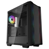 Obudowy komputerowe - DeepCool CC560 ARGB (czarny) - miniaturka - grafika 1