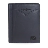 Portfele - Pepe Jeans Pionowy portfel z portmonetką niebieski 8,5x10,5x1 cm Skóra by Joumma Bags, Niebieski, Talla única, Pionowy portfel z portfelem - miniaturka - grafika 1