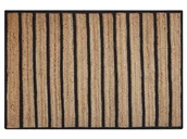 Dywany - Beliani Dywan 140 x 200 cm czarny z beżowym KARADONA - miniaturka - grafika 1