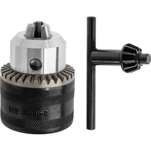 Drel Uchwyt wiertarski zębaty z kluczykiem 3-16mm mocowanie gwint 1/2''-20UNF - Uchwyty wiertarskie - miniaturka - grafika 1