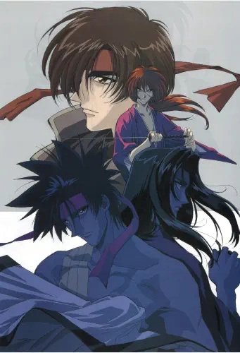 Plakat Anime Rurouni Kenshin RUKE_023 A1+ (custom)