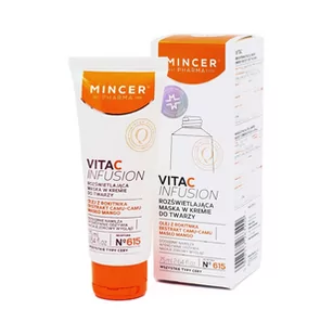 Mincer Pharma VITAC INFUSION N° 615 ROZŚWIETLAJĄCA MASKA W KREMIE DO TWARZY 75 ml 7069574 - Maseczki do twarzy - miniaturka - grafika 1