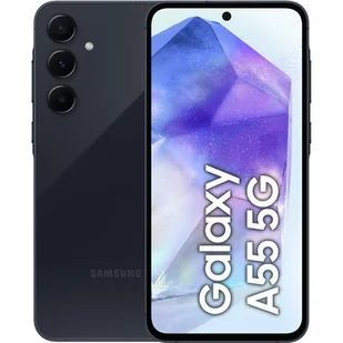 SAMSUNG Galaxy A55 5G 8/128GB Czarny - Telefony komórkowe - miniaturka - grafika 1