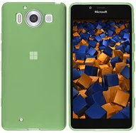 Etui i futerały do telefonów - mumbi Etui kompatybilne z Nokia 950 etui na telefon komórkowy, przezroczyste zielone - miniaturka - grafika 1