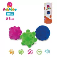 Zabawki zręcznościowe - Rubbabu Trzy antystresowe piłki - miniaturka - grafika 1