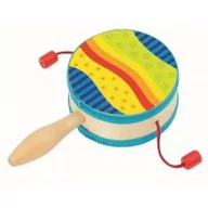 Instrumenty muzyczne dla dzieci - Goki Kolorowy bębenek - miniaturka - grafika 1