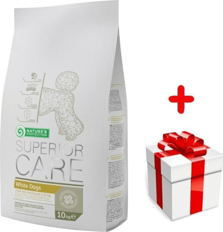 Triton NATURES PROTECTION Superior Care Small Mini White Dogs Adult 10kg
